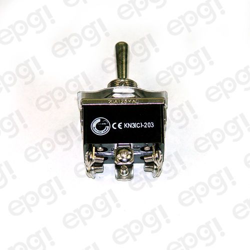Toggle switch momentary dpdt 6p center/off (on)-off-(on) screw terminals #661851 for sale
