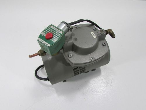 `` THOMAS 917CA18C VACUUM PUMP W/ ASCO 8262G2J SOLENOID VALVE *WARRANTY*