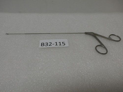 Storz 8683 A Micro Laryngeal Alligator Forceps serrated Straight jaws 20cm