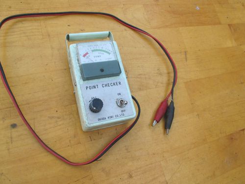 OKUDA KOKI POINT CHECKER MODEL PC 14525 RARE Test Tester Meter