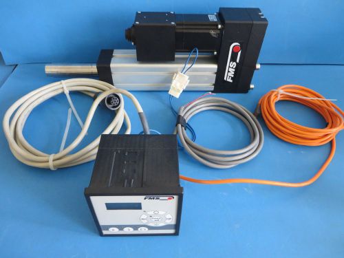 FMS BKS.D.3.125 Actuator w/ BKS309.S Web Guide Controller Nanotec Stepper Motor