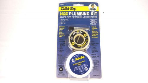 DUTCH BOY Lead Free Plumbing Kit 4 oz Solder 1 oz Water Soluble Flux