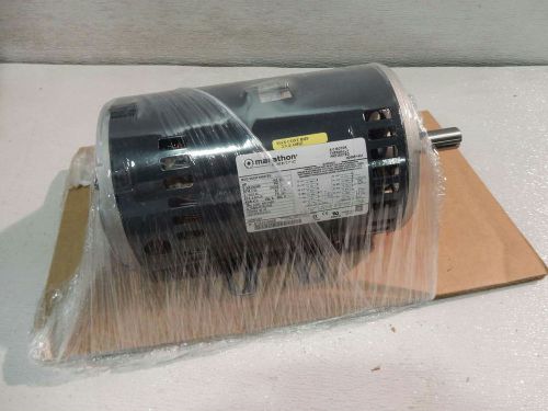 RCD-Carrier 3 HP Furnace Blower Motor HD58FK651 208 230 460 Marathon 3 Phase