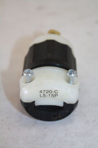 LEVITON 4720-C LOCKING PLUG  NEW