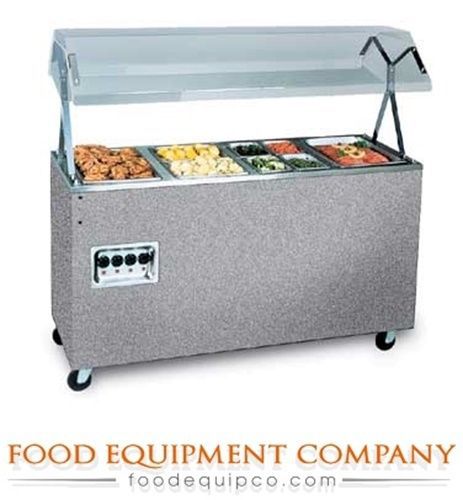 Vollrath 389472 Portable Four Well Hot Food Station Walnut Buffet breath...