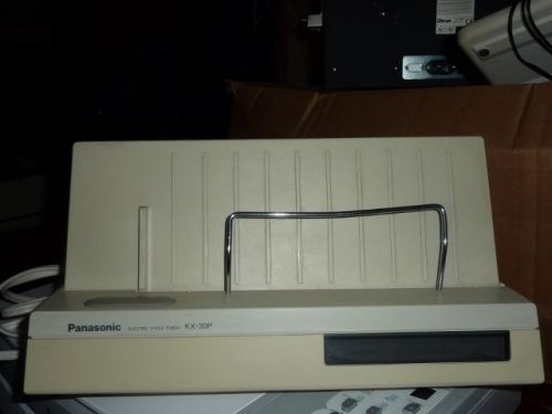 Panasonic KX-30P Commercial Electric 3 Hole Paper Punch