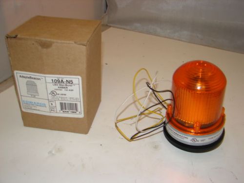 EDWARDS 109A-N5 ADAPTABEACON AMBER STAR-BURST LIGHT ***NIB***