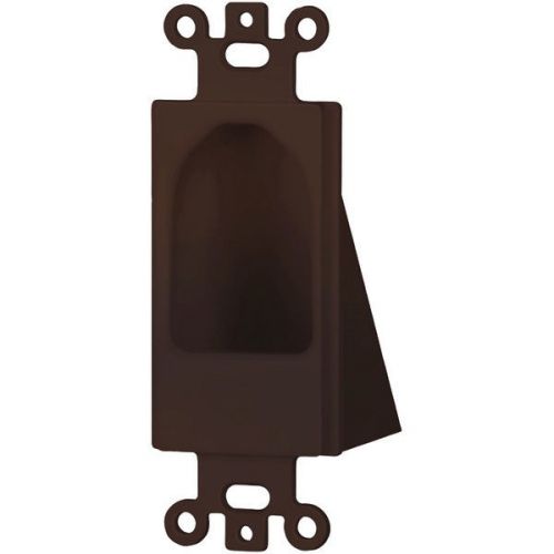 Datacomm Electronics 45-0004-BR Reverse Nose decor Insert - Brown