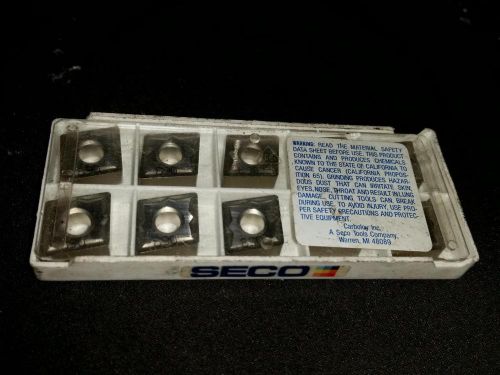 1 pkg with 10 Pieces SECO CNMG 120408-MR3 890 Made in Sweden