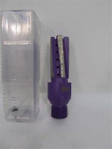 L-1 Diamond 15/16&#034; x 2&#034; Purple Stone Cutting Bit