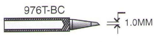 976T-BC - SOLOMON SOLDER TIP FOR SR-976, SR-976S AND SR-976ESD SOLDERING STATION