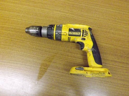 DeWalt 18 Volt DW989 DC989 1/2&#034; Cordless Hammer Drill Driver, Tool Only, Works