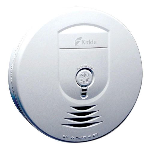 KIDDE RF-SM-DC Smoke Alarm, Ionization, (3) AA