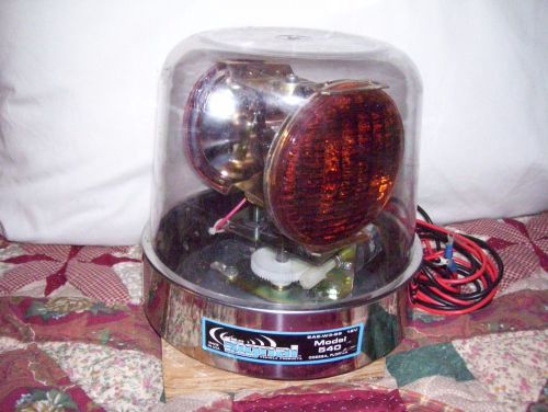 Vintage signal model 540 rotating beacon light 12v for sale