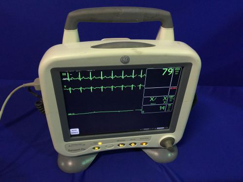 GE Transport Pro Vital sign Monitor, SW ver 2.1D W/ Tram , Biomed certified