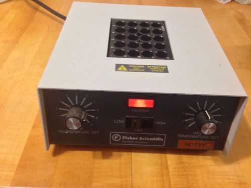 Fisher Scientific Dry Bath Incubator 11-718 - 100% Working.