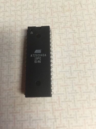 NOS Atmel AT29C040A-10PC IC flash 4MBIT, 100NS, 32DIP lot Of 3pcs