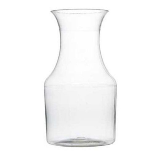 7.5oz Plastic Mini Wine Carafe Pitcher-6 Pieces Clear