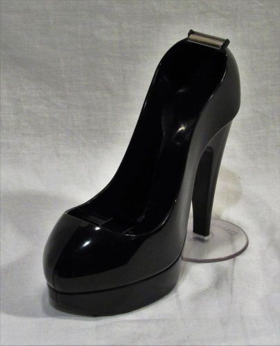 High Heel Stiletto Shoe Tape Dispenser Scotch Tape Dispenser Black