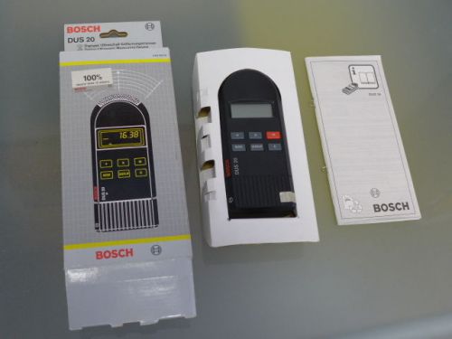 BOSCH DUS20 digital ultrasonic measuring device 0.6-20m / 2-66 ft