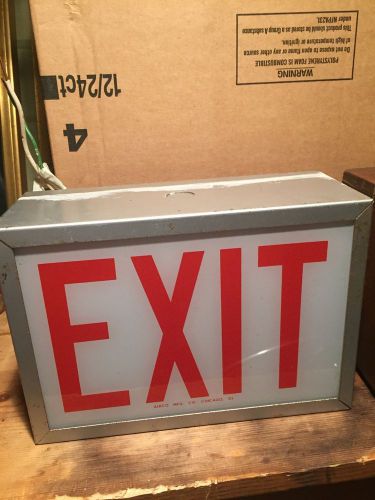 Vintage Exit Sign