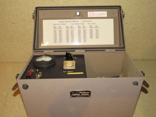 FREQUENCY ENGINEERING LAB WAVEMETER MODEL W015180-1W RANGE 15.0-18.0 GC (A)