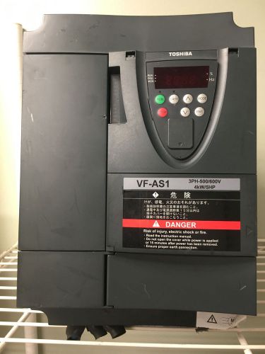 Used Toshiba Transistor Inverter VFAS1-5040PM 5HP 3PH