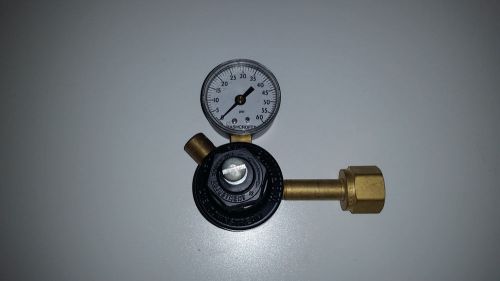 CO2 Norgren Regulator 3000 PSI 60 PSI Ashcroft Gauge Carbon Dioxide Made in USA