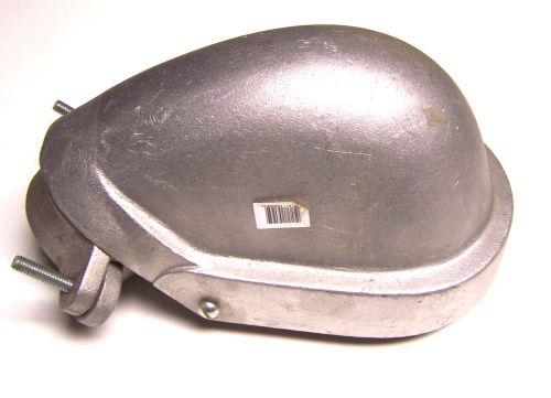 NEW .. Aluminum 2 1/2&#034; Entrance Head Weather-Cap .. Clamp-on Type.. XB-502