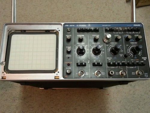 Philips PM3214 25MHz analog oscilloscope