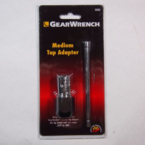 GearWrench Medium Tap Adapter, #3883, Fits ranges 0.219&#034; to 0.280&#034;, NEW (IP1)