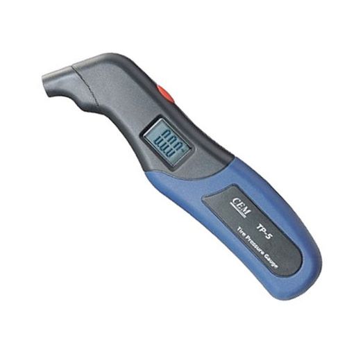 Car tire tyre air pressure gauge digital lcd display 0-100 psi led light cem tp5 for sale