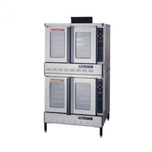 Blodgett dfg100 double double deck standard depth gas convection oven for sale