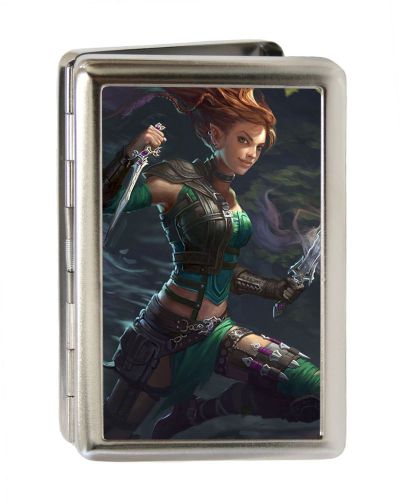 Dungeons &amp; Dragons - Xuna Pose - Metal Multi-Use Wallet Business Card Holder