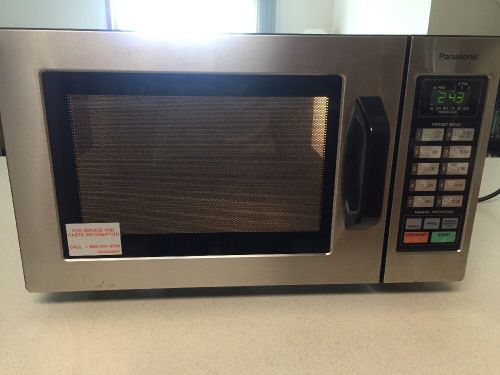 Panasonic NE-1054F 1000W Digital Commercial Microwave w/ Programmable Memory