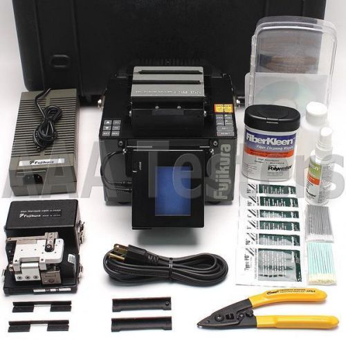 Fujikura fsm-15s sm mm fiber fusion splicer fsm 15s w/ ct-03 cleaver for sale