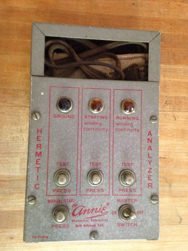 Vintage  ANNIE A-2 HERMETIC ANALYZER Steampunk