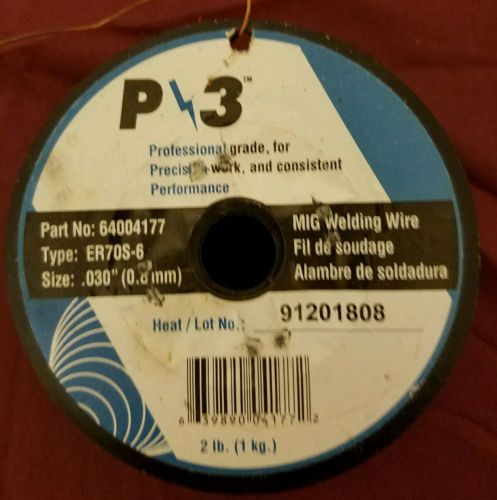 MIG Welding Wire P3 64004177 ER70S-6 0.030&#034; (0.8 mm)