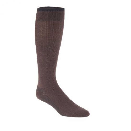 All Season Wool 15-20mmHg Womens Closed Toe, Calf Socks - Brown, Size C, 152CC11