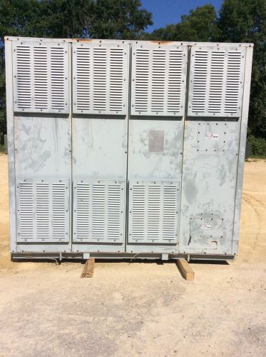 Virginia Transformer 3750 Kva Primary 12470 Sec 4160 WYE 3R Dry Type Outdoor