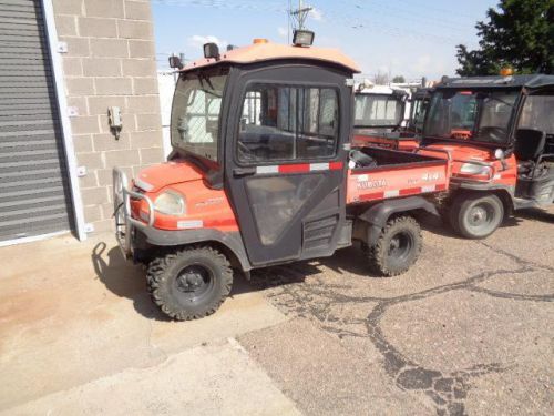 KUBOTA RTV ATV SIDE BY SIDE DIESEL 900 DUMPING YARD BUGGY FARM RANCH