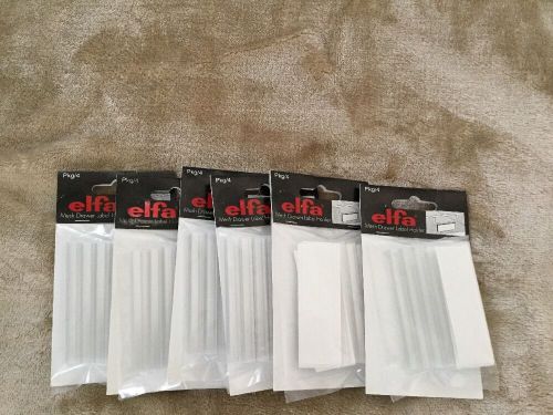 Elf a Mesh Drawer Label Holder Plastic 6 New