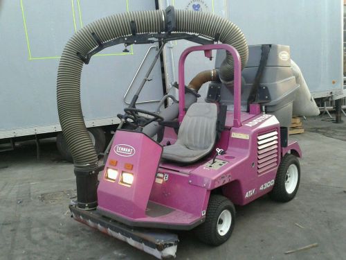 PINK Tennant ATLV 4300 All Terrain Litter Vacuum &amp; Sub Compact Sweeper Diesel