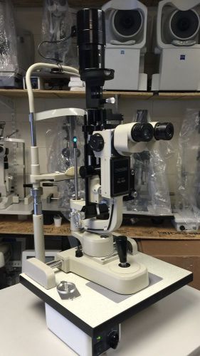 Topcon SL-6E Slit Lamp with R900 Haag Streit tonometer