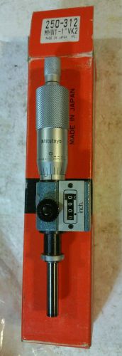 Mitutoyo 250-312  digital micrometer head 0 - 1&#034; mhn1-1&#034;vk2 for sale