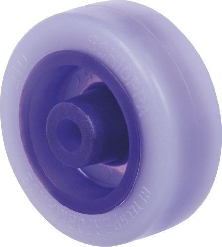 Schioppa R.210 2&#034; Diameter x 3/4&#034; Width Polyethylene Wheel, Flat Tread, Wheel