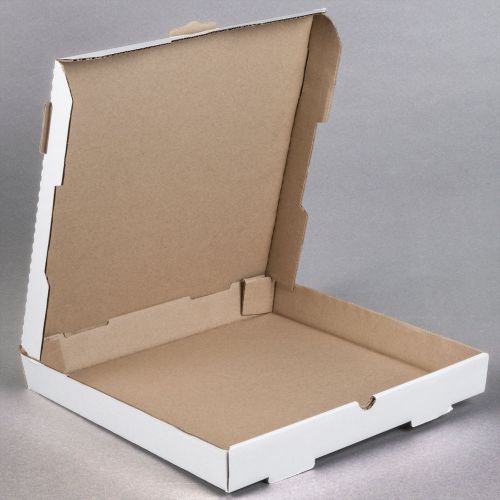 14&#034; x 14&#034; x 2&#034; Corrugated Plain Pizza / Bakery Box  245cb14- case 50