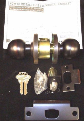 General K280 10B-2-3/4 Storeroom Knob Lockset-Lot of &#034;2&#034; LOCKSMITH