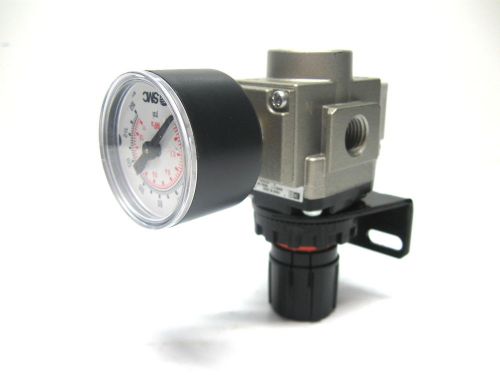 Smc AR20-N02B-Z Regulator 7-125 Psi, 1/4 Inch Port With 160 Psi Gauge