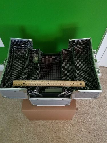 creative positions 4 tray storage case 11 x 8 x 9 inches